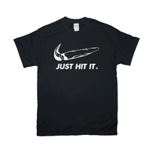 Load image into Gallery viewer, Just Hit It Tee (Black)
